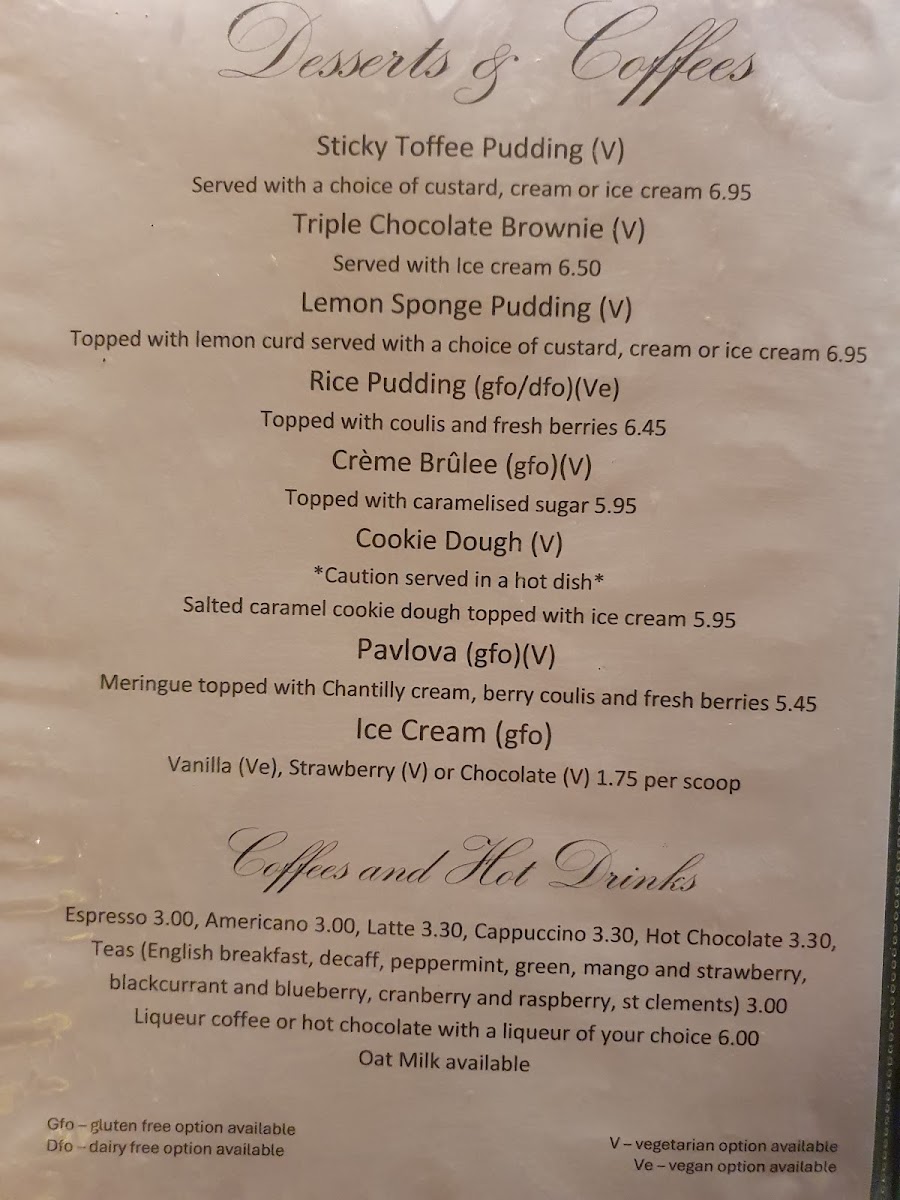 The Greyhound Menu - Image 3
